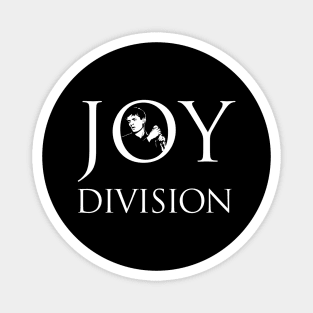 Joy Division white Magnet